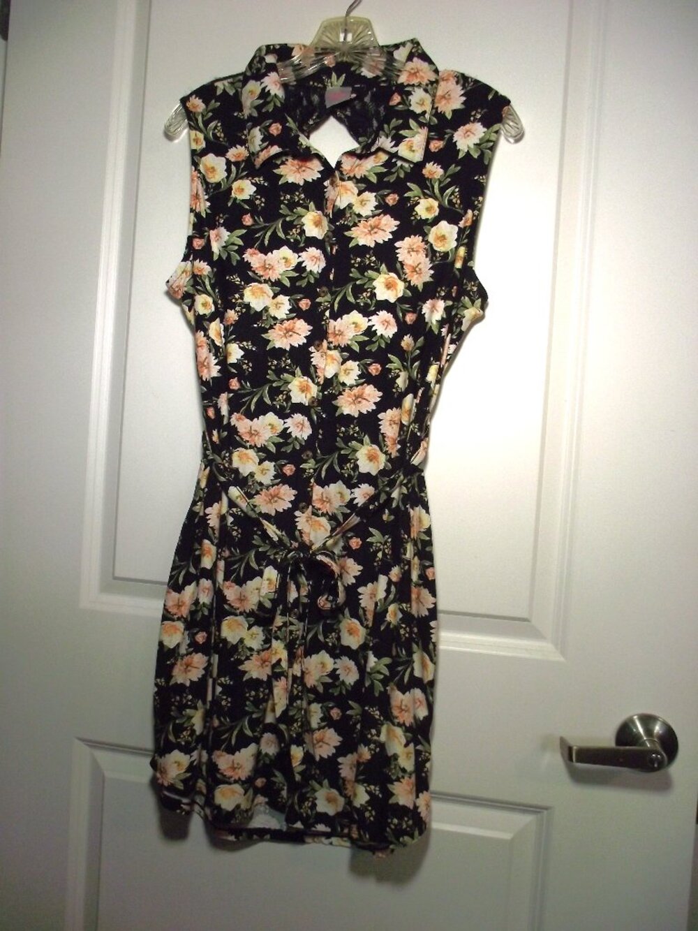 WOMENS/JUNIOR MISS XXL (19) No Boundaries SHIRT STYLE DRESS